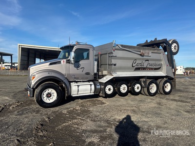 2020 Kenworth T880 14x4 Super 18 Vijfassige kiepwagen