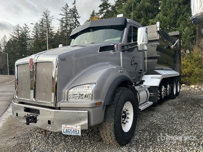 2022 Kenworth T880 14x4 Super 18 Five Axle Dump Truck