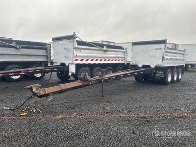 1992 Sturdyweld DA36SA Tri/A Pup Dump Trailer