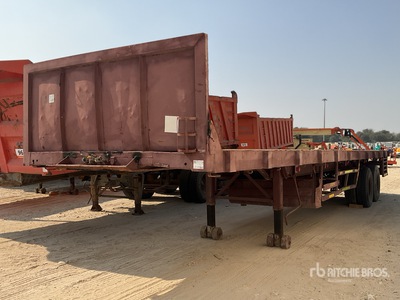 1987 T/A Remorque à plateau