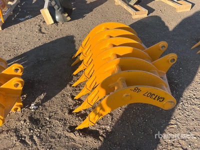 47 in Excavator Rake - Fits CAT 307 (Unused)