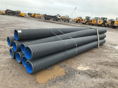 Quantity of (9) 6M Length Drainage Tuyau