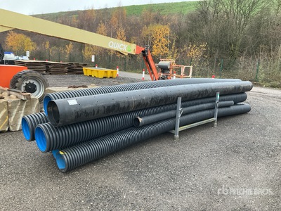 Quantity of (7) 6M Length Drainage Tuyau
