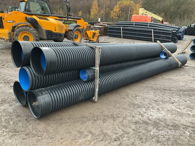 Quantity of (5) 6.3M Length Drainage Tuyau