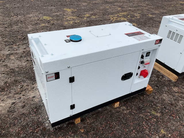 2025 ACCODR ACC-12 12 kVA Skid-Mounted Planta de Luz (Sin Usar) / Generator Set (Unused)