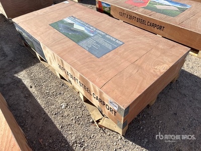 2025 AGR-MC2030  20 ft x 30 ft Steel Carport (Unused)