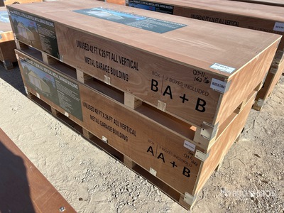 2025 AGR-MS2642   42 ft x 26 ft Metal Storage Building (Unused)