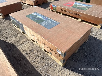 2025 Rhino AGR-MC2030   20 ft x 30 ft Metal مظلة سيارات (Unused)