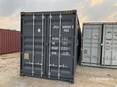 2025 40 ft High Cube Open-Sided Lagercontainer (Unused)