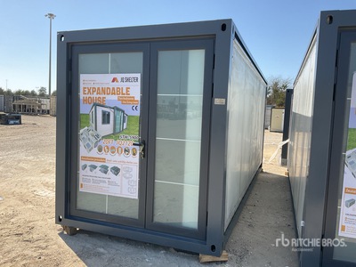 2025 JQ SHELTER JQ2120 5.9 m x 2.2 m Expandable Container House 移動性建物 - その他 (Unused)