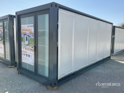 JQ SHELTER JQ2120 5.9 m x 2.2 m Expandable Container House 移動性建物 - その他 (Unused)