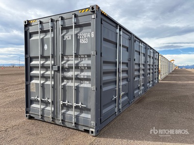 2025 40 ft High Cube Multi-Door Storage Container