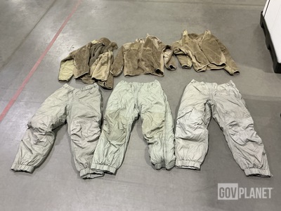 (68) Cold Weather Jackets & (65) Pairs of Extreme Cold Weather Trousers