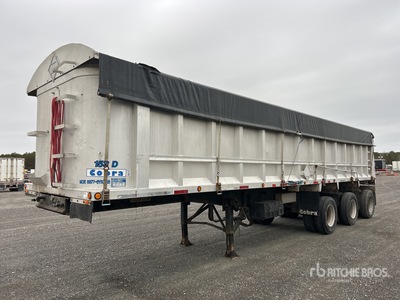1998 Cobra 37 ft Tri/A End Dump Trailer