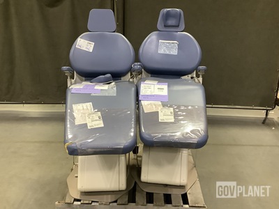 (2) Midmark 152646-01 Knight Dental Chairs