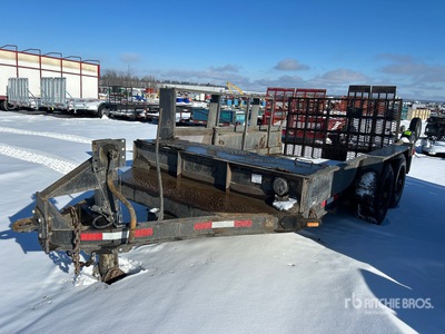 2002 Atlas 10 ft T/A Remorque utilitaire