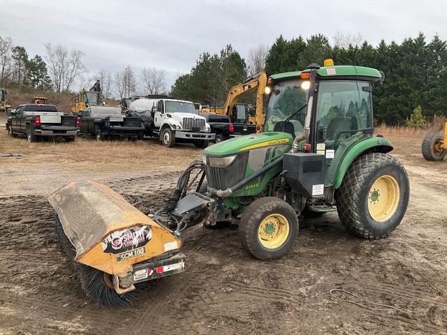 2017 John Deere 4052R Broom Tractor