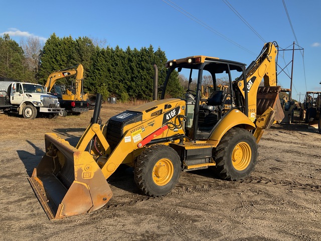 2015 Cat 416F 4x4 Backhoe Loader