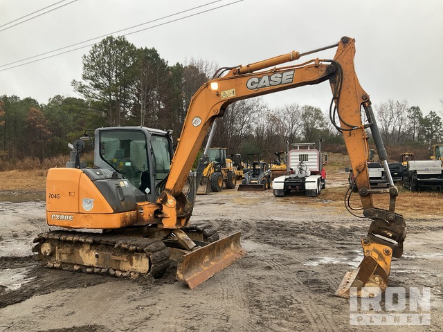 EXCAVADORA 2015 CASE CX80C