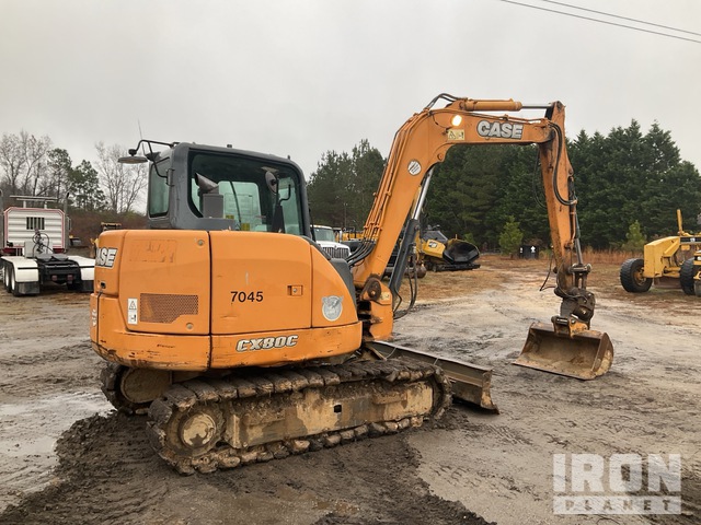 EXCAVADORA 2015 CASE CX80C