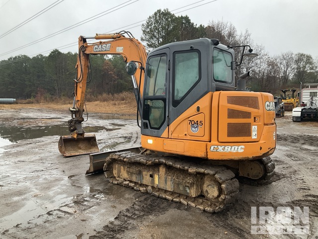 EXCAVADORA 2015 CASE CX80C