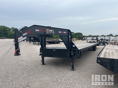 HD Trailers 102X35+5ECO 40 ft T/A Gooseneck Remolque Portamaquinaria