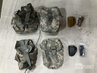 (52) Ammunition Pouches, (14) Improved First Aid Kit Pouches & Assorted Items