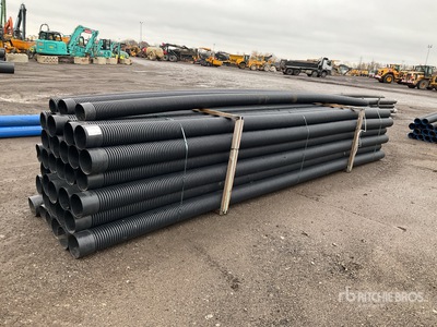 Quantity of (39) 6M Length of Drainage Tuyau