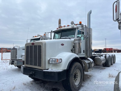 2015 Peterbilt 367 8x6 Autocarro cabina e telaio (Inoperable)