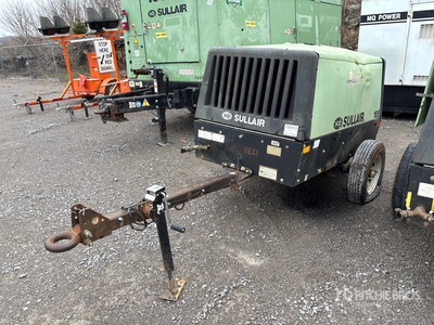 2010 Sullair 185DPQ CA3 185 cfm Mobile Compresor de aire