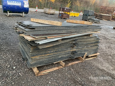 Quantity of (38) Track Mats