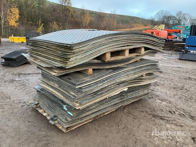 Quantity of (75) Track Mats