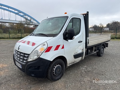 2012 Renault Master dci 125 Camion Plateau Flatbed Dump Truck