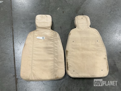 (2) ShockRide 116-200170-001 Vehicular Seat Back Cushions