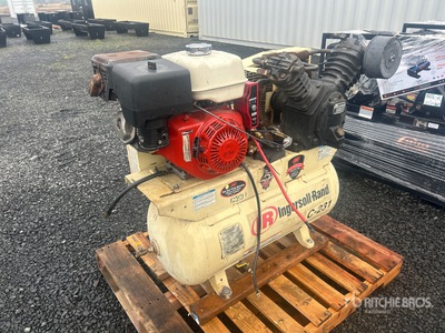 2005 Ingersoll Rand Skid-Mounted 30 gal コンプレッサー