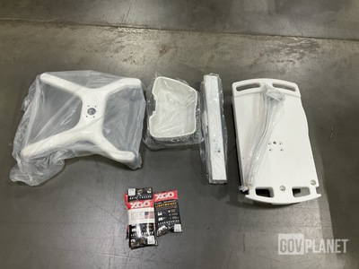 (150) XGO Flame Retardant Bras & (1) Welch Allyn Hillrom ELI Cart