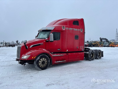 2023 Peterbilt 579 6x4 Cabeza Tractora Cabina Dormitorio