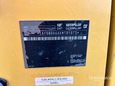 2022 Cat D6 Apripista cingolato