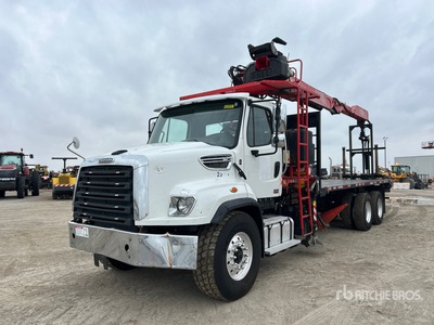 Fassi F250SE 22 6200 lb Knuckle Boom on 2016 Freightliner 114SD 6x4 mobiele kraan
