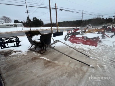 Horse Drawn Driving Sleigh