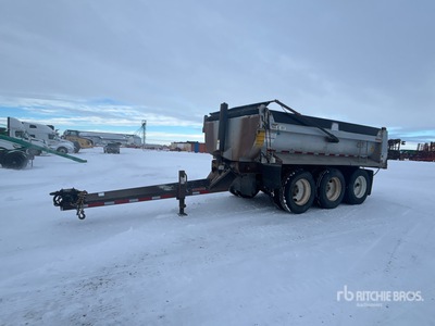 2008 Doepker 17 ft 5 in Tri/A End Dump Trailer