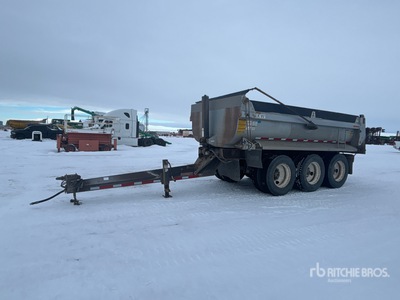 2009 Doepker 17 ft 5 in Tri/A End Dump Trailer
