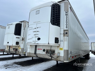 2015 Wabash RFALHSA 53 ft x 102 in T/A Refrigerated Trailer
