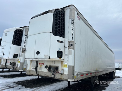 2015 Wabash 53 ft x 102 in T/A Refrigerated Trailer