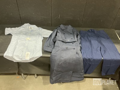 (9) All-Weather Coats, (59) Men’s Shirts & Assorted Items