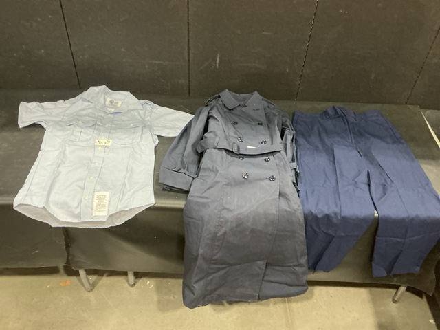 (9) All-Weather Coats, (59) Men&rsquo;s Shirts & Assorted Items