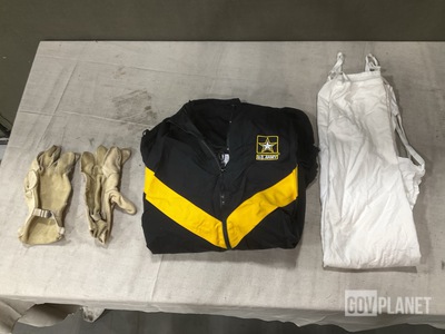 (7) Food Handler's Aprons, (12) Physical Fitness Jackets & Assorted Items