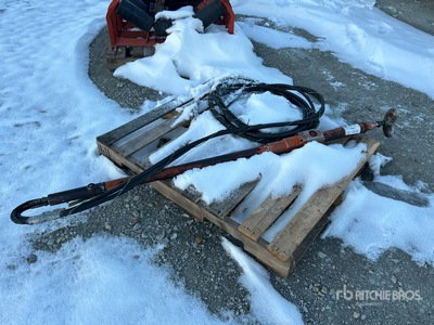 Auxiliary hydraulic powered pole tamper Jumping Jack Tamper