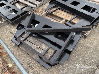 2025 Kit Containers QT-45-FF-42 42 in Fourches pour chargeuse à différentiel