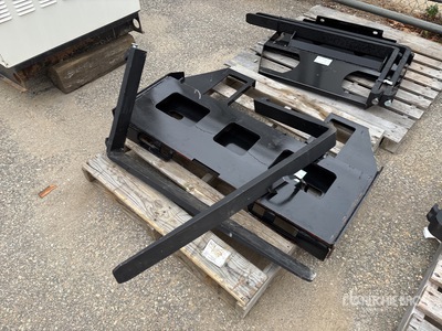 2025 Kit Containers QT-45-FF-42 42 in Fourches pour chargeuse à différentiel